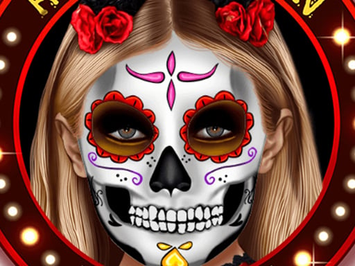 Kylie Jenner Halloween Face Art Image