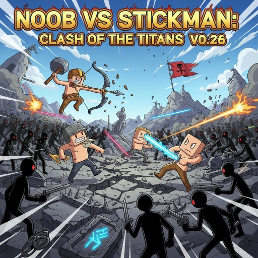 Noob vs Stickman: Clash of the Titans v0.26 Image